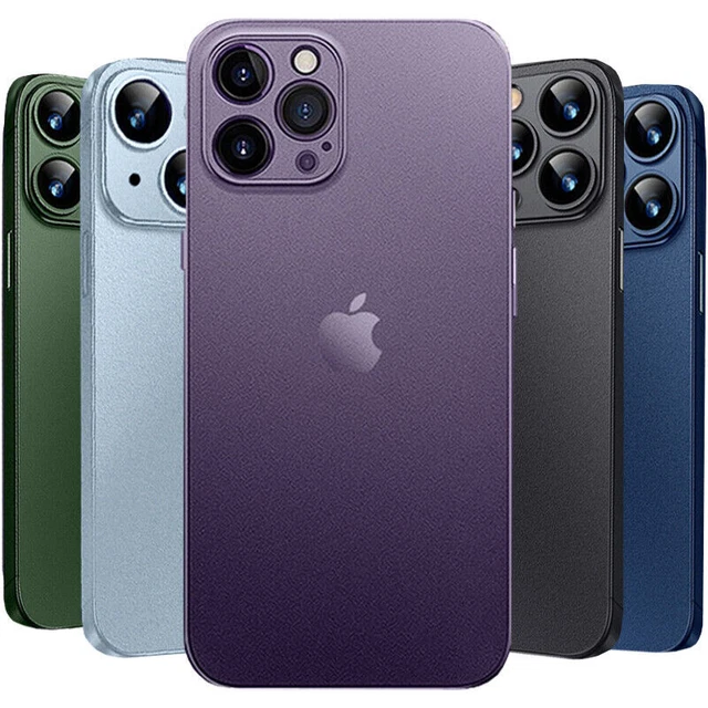 Ultra Dünne Hülle für iPhone 13 12 11 Pro Max Mini TPU Bumper Cover Case Tasche