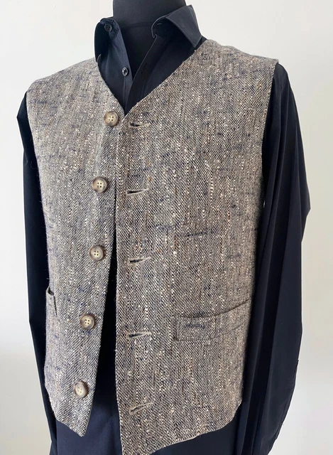 New Size Medium 41" Chest Waistcoat Vest Jacket Country Squire Casual Wool Mix