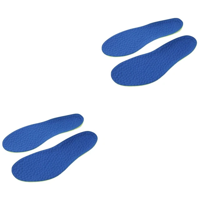 2 Pairs Solette Con Particelle Di Massaggio Soletta Sportiva Suole