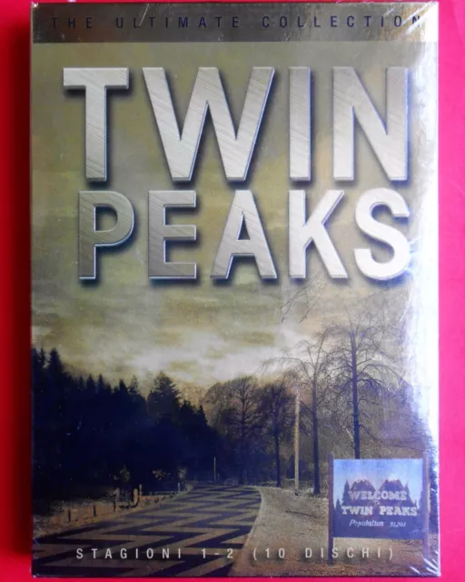 complete series twin peaks the ultimate collection box set 10 dvd serie completa