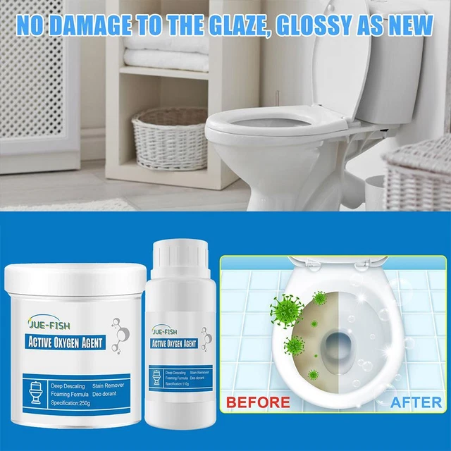 Touc Free Pulitore WC in schiuma gassata, migliore schiuma in polvere per WC splash t,3 H7B0