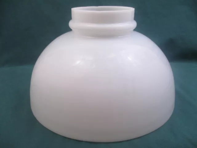 Hurricane Gwtw Hanging Glass Oil Lamp Shade - White - 10" Fitter(Efe1)