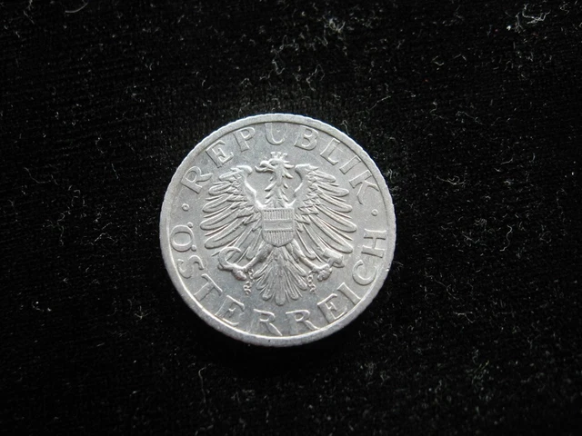 Old world aluminum coin AUSTRIA 50 groschen 1947 KM2870 "Eagle" (15)