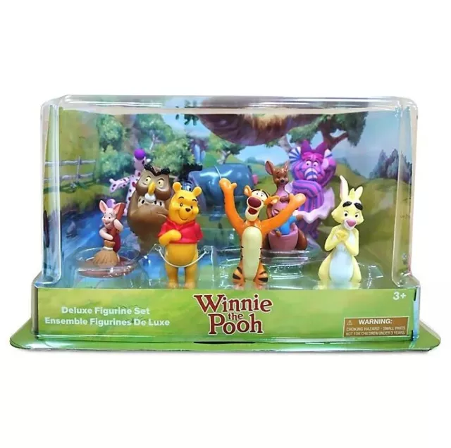 *Disney Winnie Pooh - Figuren-Spielset Deluxe Tigger, Ferkel, I-Aah, Heffalump*