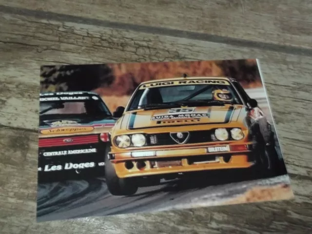 Photo / Photograph  Francia / Micangeli ALFA ROMEO GTV 1983 Zolder //