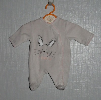 Pyjama Velours Fille Kiabi Bebe 1 Mois 54 Cm Comme Neuf Eur 1 99 Picclick Fr