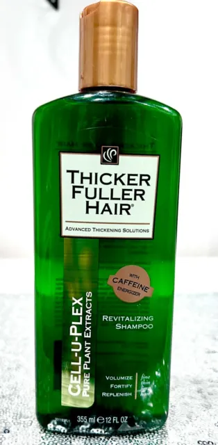 Thicker Fuller Hair Cell-U-Plex Revitalizing Shampoo - 12oz.