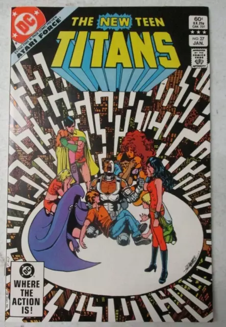 The New Teen Titans Atari Force Issue 27 January 1983 DC Comics