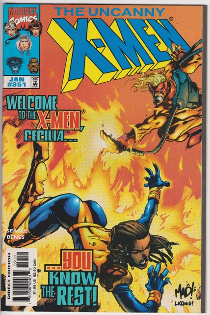 Uncanny X-Men #351, Vol.1, Marvel Comics, High Grade