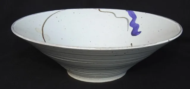 Gerald NEWCOMB Northwest Studio Pottery LARGE 14" Centerpiece Fruit Bowl