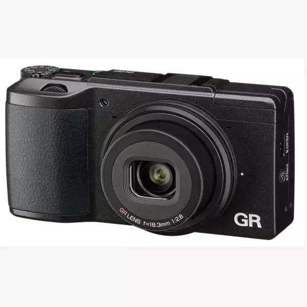 RICOH GR II Digital Camera 16.2MP Wireless Flash Built-In Wifi GRII Used