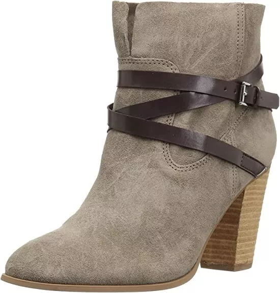 Women's Carlos by Carlos Santana Miles Ankle Boot, Doe, 6.5M, NIB