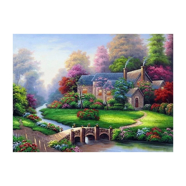 Diamond Painting Kit Anti-fall Creative Bedroom Living Room Rhinestone Painting