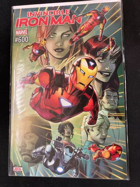 Invincible Iron Man #600 - Signed By Stan Lee- Limited To 15 W/Coa
