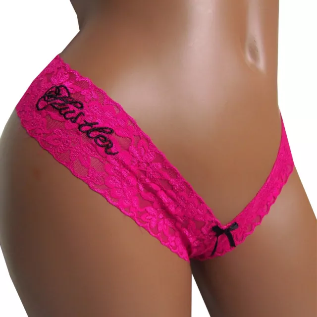 Womens Sexy Lace G String Lingerie Mini Underwear Briefs Panties Knickers Thongs 284 Picclick