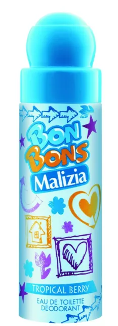 MALIZIA BON BONS  Tropical Berry 75ml EAU DE TOILETTE Deo