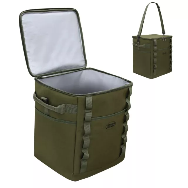 Insulated Cooler Bag with Shoulder Strap Ideal for Picnics and Beach Trips