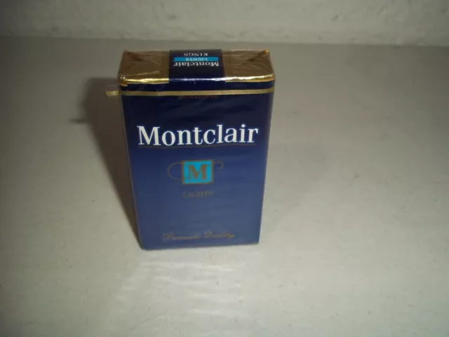 Vintage Montclair Lights Cigarette Pack Empty