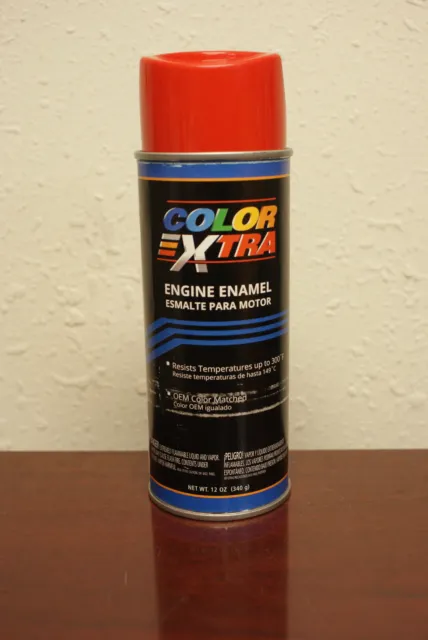 Color Xtra Ford Red CX625 Universal Spray Paint Engine enamel  High Heat 300°