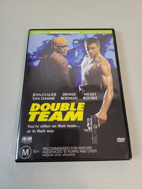 DOUBLE TEAM JEAN Claude Van Damme Dennis Rodman DVD Region 4 FREE