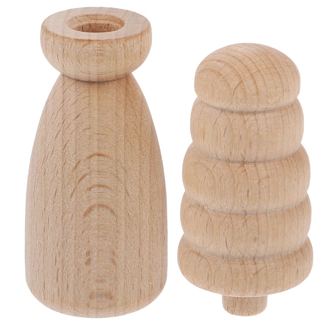 12 Sagome Di Gatto In Legno Grezzo TOPBATHY - Per Decorazioni DIY, Pittura, Feste, Artigianato