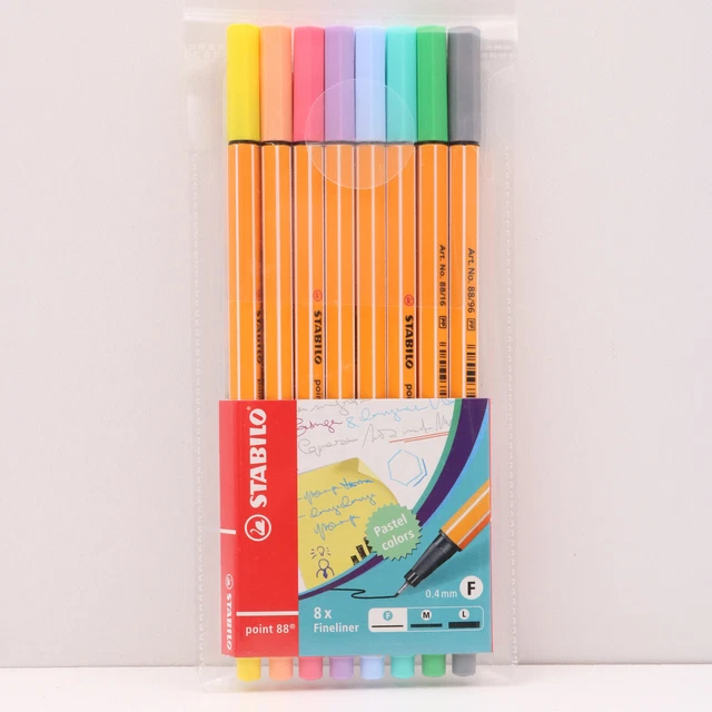Stabilo point 88 - 8 Fineliner Bunt