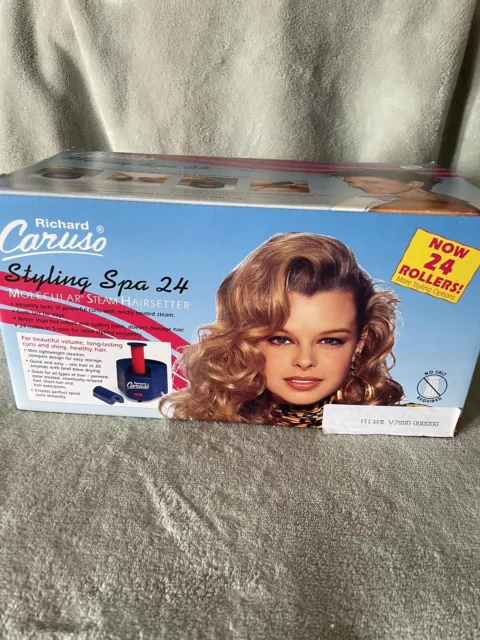 Richard Caruso Styling Spa 24 Model # 81426 Molecular Steam Setter Rollers NEW!!