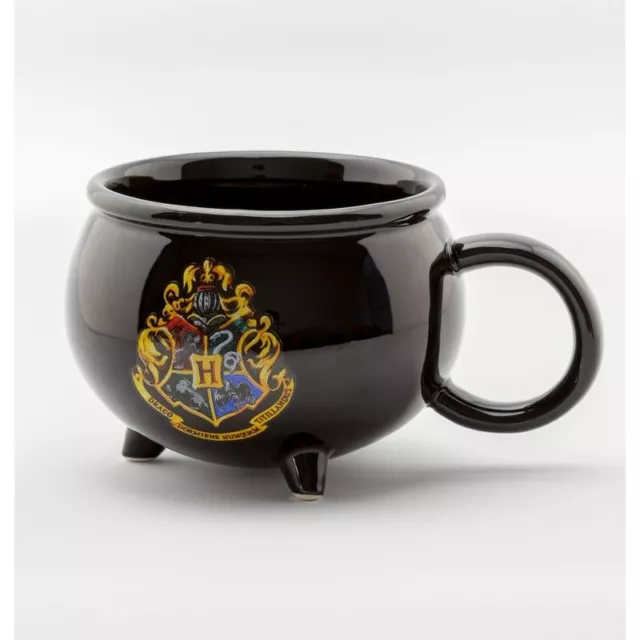 Harry Potter Cauldron Mug Hogwarts Crest