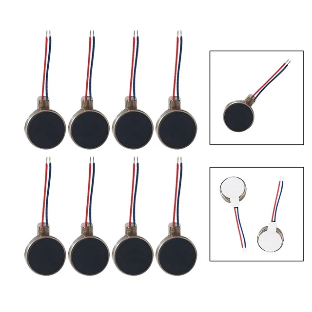 50Pcs Mini Moteurs de Vibration Micro Moteur Vibrant DC 3V 50Pcs Mini Moteurs de Vibration Micro Moteur Vibrant DC 3V
