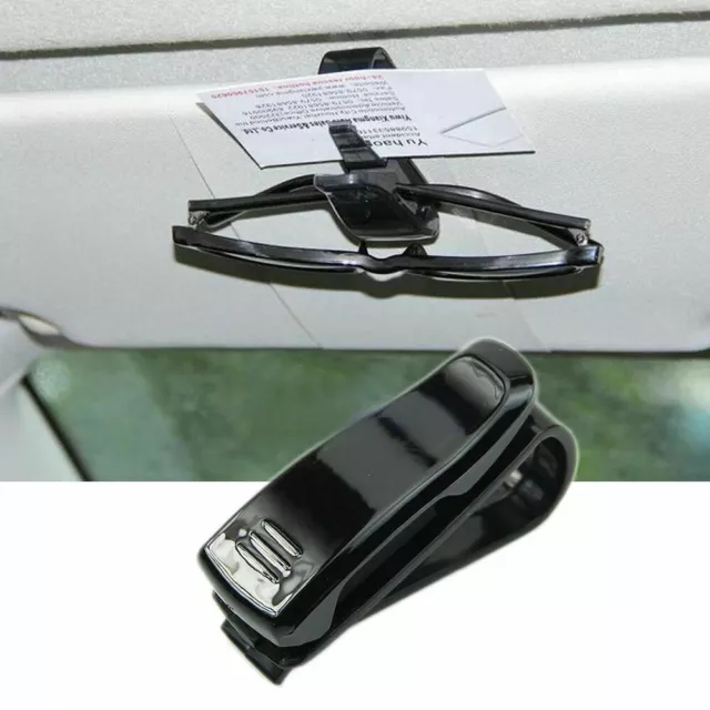 New Useful Car Glasses Clip ABS Accessory Black Parts Plastic Replacement