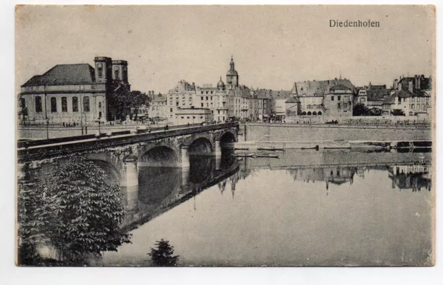 THIONVILLE - Moselle - CPA 57 - le pont