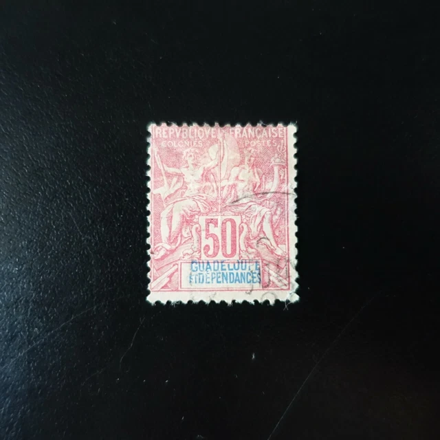 France Colonie Guadeloupe N°37 Oblitéré