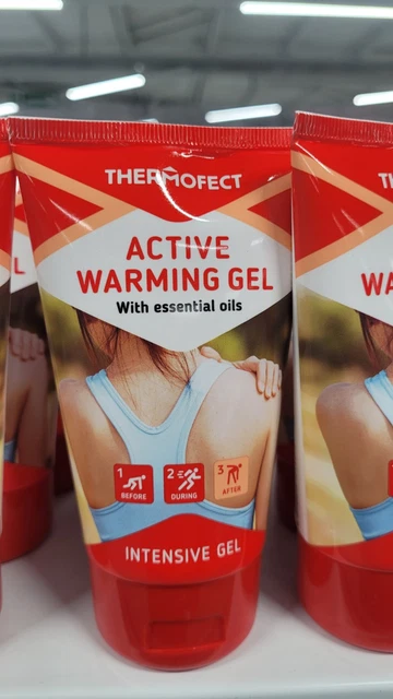 Lot De 3 Gels Chauffants Musculaires Active Warming - 30 Ml - Décontractant Anti-Douleurs