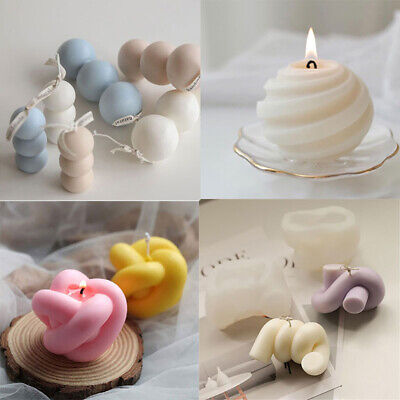 Molde de silicona para velas perfumadas hecho a mano jabón para hacer artesanías en casa De'$g