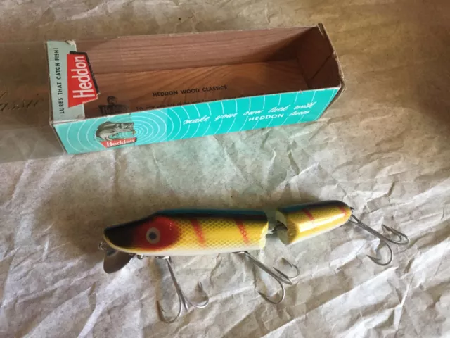 Heddon Giant Jointed Vamp - Fin & Flame