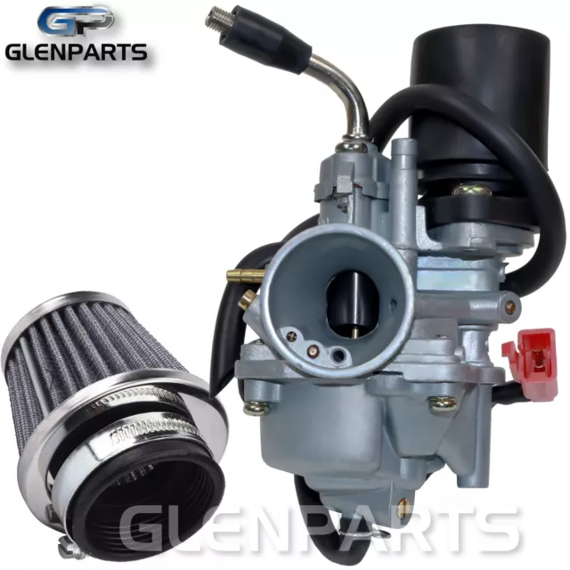 Carburetor with Air Filter for Eton TXL90 Thunder TXL 90 Lightning 50 AXL50 ATV