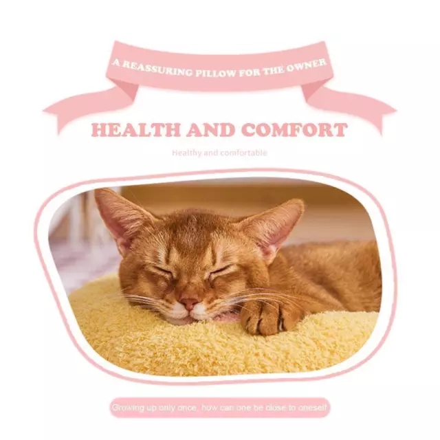 Calming Pillow For Dog, Soft Dog Bed Pillow Pet Neck Pillow, Pill✨a Cat J4G W6R3 3