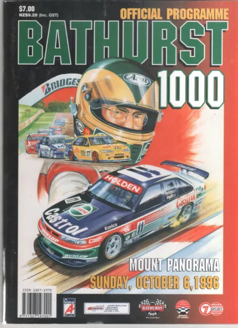 Bathurst 1000 1996 Official Programme Program 34th Supercars Holden Brock Ford