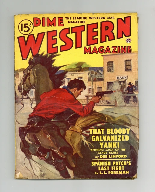 Dime Western Magazine Pulp Mar 1950 Vol. 57 #3 VG