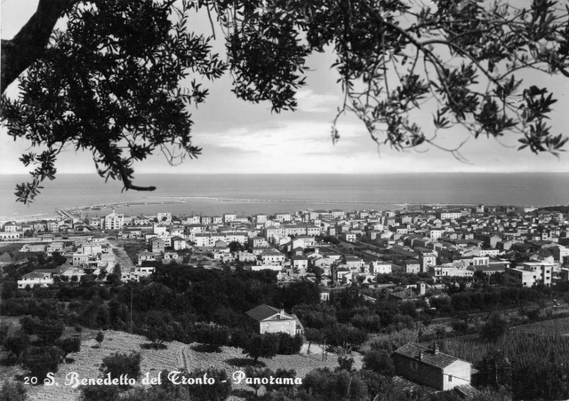 Cartolina San Benedetto Del Tronto Ascoli Piceno Viagg.1955