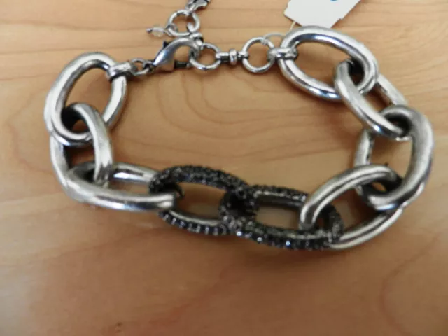 Lucky Brand Silver Chain Link Bracelet MSRP $39