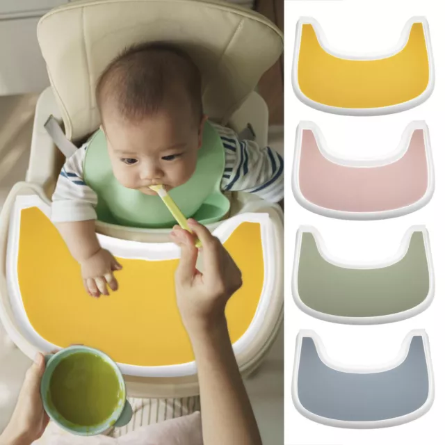 New Silicone Placemat Stokke Tripp Trapp Chair Baby Toddler Ocean Mat