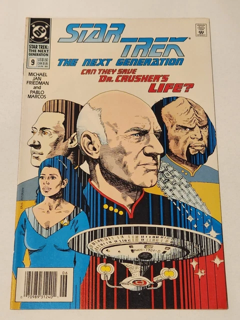 Star Trek: The Next Generation #9, DC Comics 1990