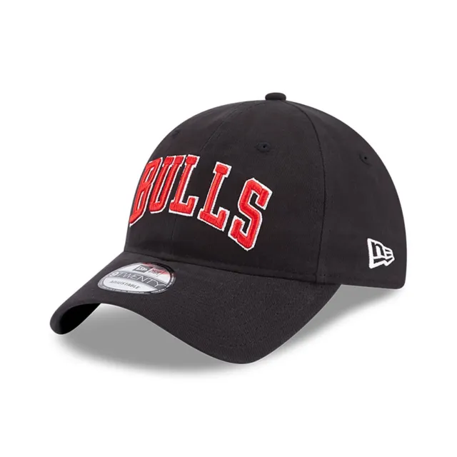 New Era NBA 9Twenty Cap Chicago Bulls Mütze Script Verstellbar Basketball Neu