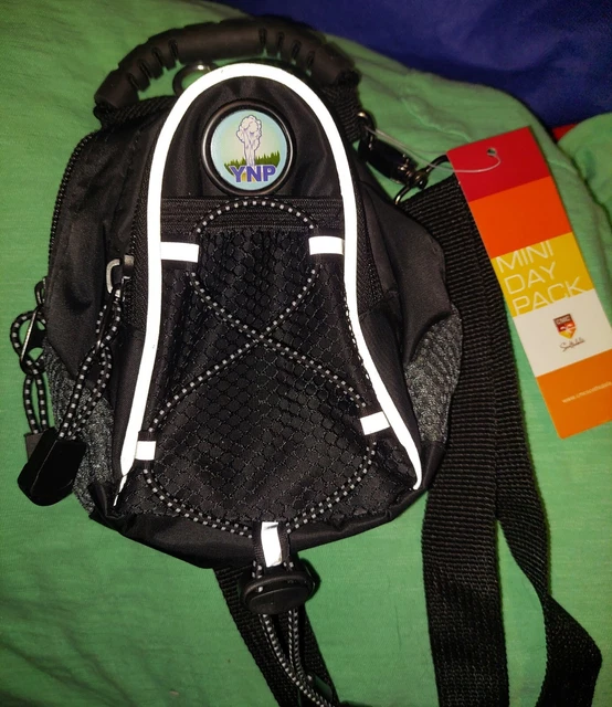 CMC BLACK MINI Day Pack YNP Yellowstone Natl Park Old Faithful Geyser NWT 12.00 PicClick