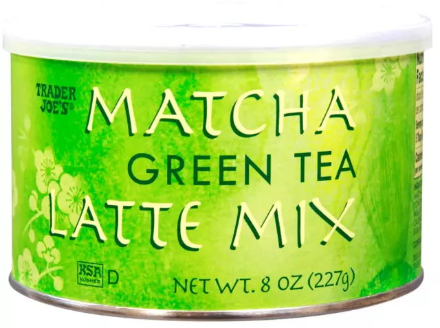 Trader Joe’s Matcha Green Tea Latte Mix 8 oz ea NEW FRESH