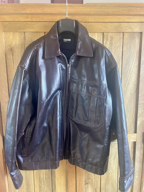 Paul Smith Leather Jacket - Kept Unworn XL