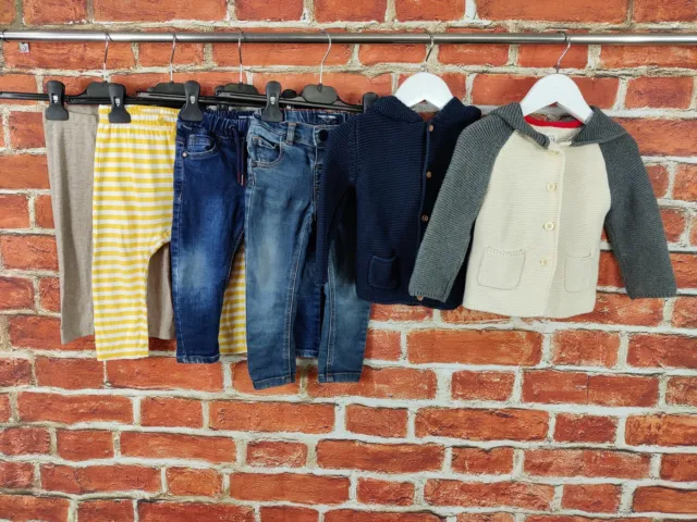 Baby Boys Bundle Age 12-18 Months Next H&M Gap Jeans Leggings Knit Hoodie 86Cm