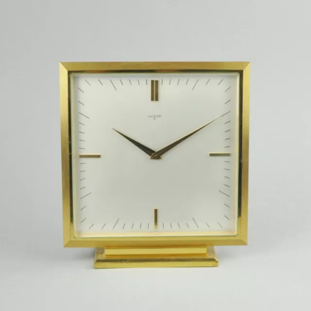 Luxor 8 Orologio da Tavolo - Swiss Made - Vintage - Ottone - Difettoso -