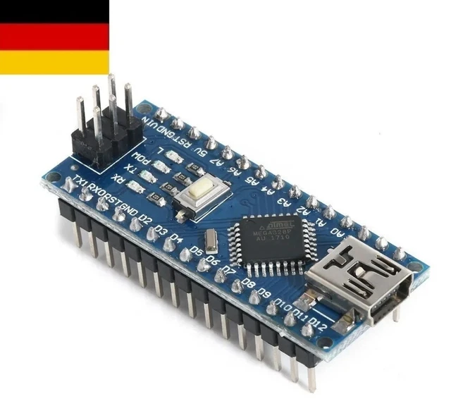 ARDUINO NANO ATMEGA328P Board CH340 USB Chip Entwicklungsboard bereits ...